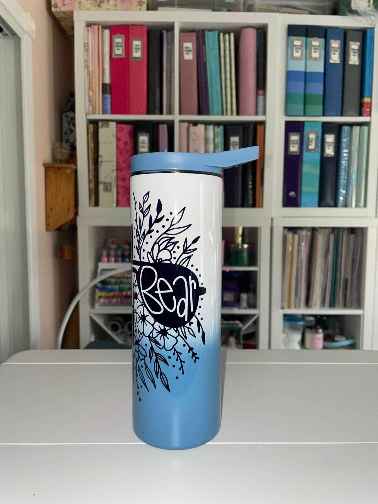 20 oz Mama Bear Ombre Duo Tumbler - The Redheaded StoryKeeper