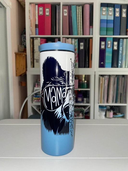 20 oz Mama Bear Ombre Duo Tumbler - The Redheaded StoryKeeper