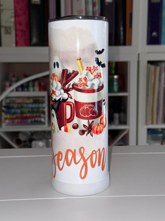 20 oz Tis the Season Tumbler - The Redheaded StoryKeeper