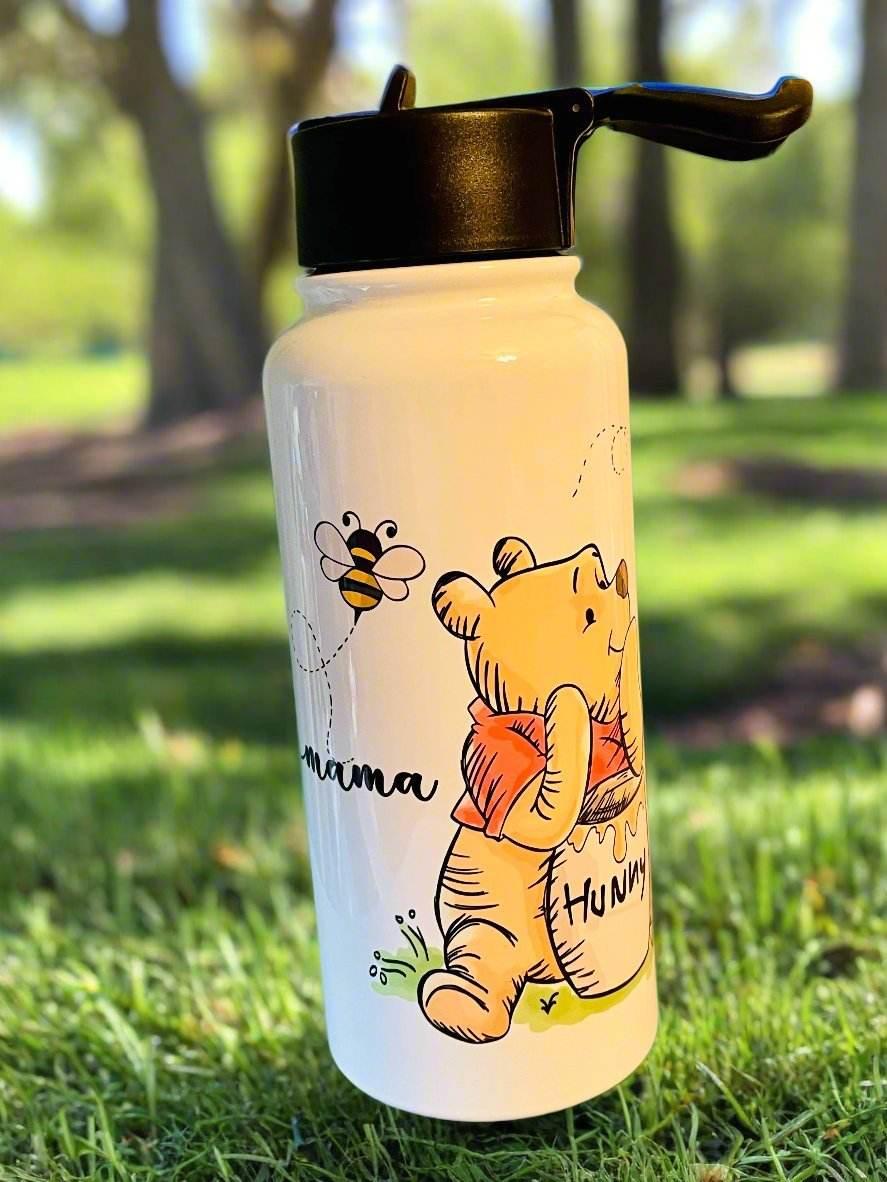 32 oz Mama Bear Hydro Handle Water Bottle - The Redheaded StoryKeeper