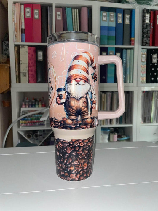 40 oz Duo Ombre Travel Tumbler - Coffee for my Sanity and Your Safety - The Redheaded StoryKeeper