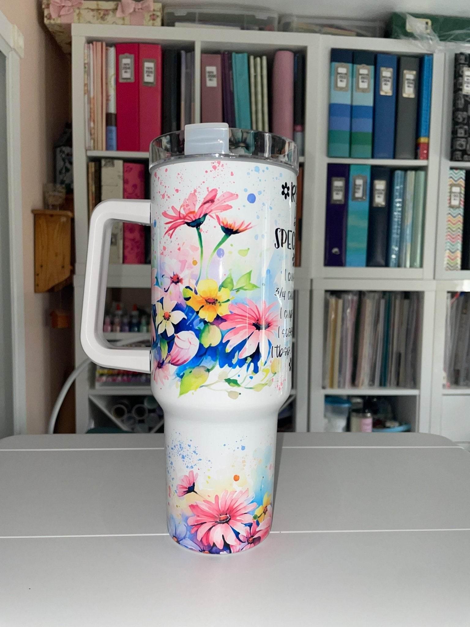 40 oz Special Mom Travel Tumbler - The Redheaded StoryKeeper