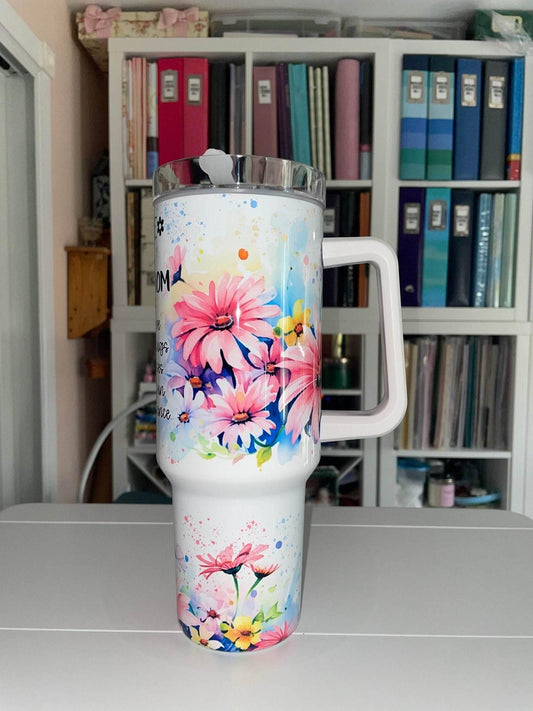 40 oz Special Mom Travel Tumbler - The Redheaded StoryKeeper
