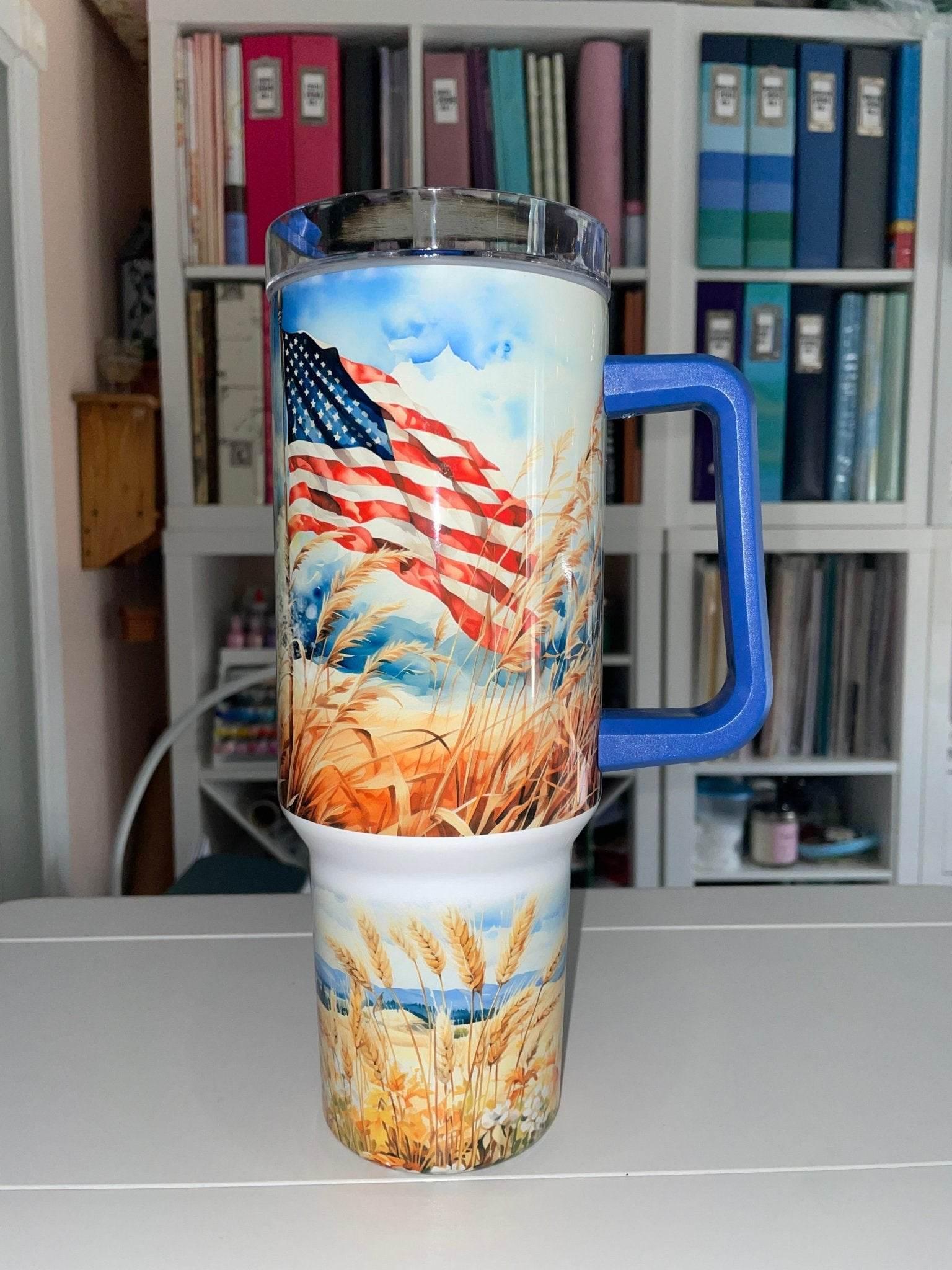 40 oz Farm Travel Tumbler - The Redheaded StoryKeeper