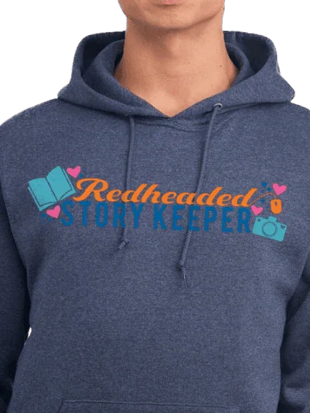 Redheaded StoryKeeper Logo Hoodie - The Redheaded StoryKeeper