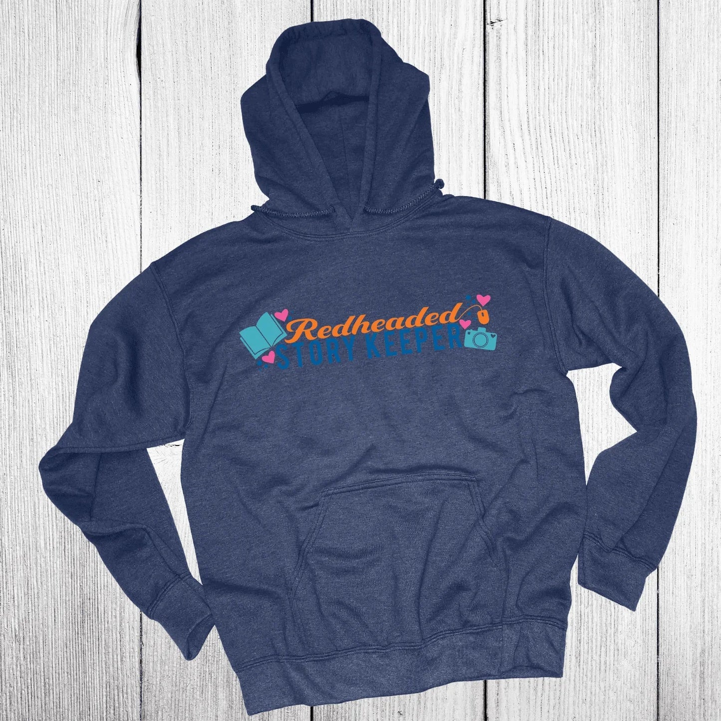 Redheaded StoryKeeper Logo Hoodie - The Redheaded StoryKeeper