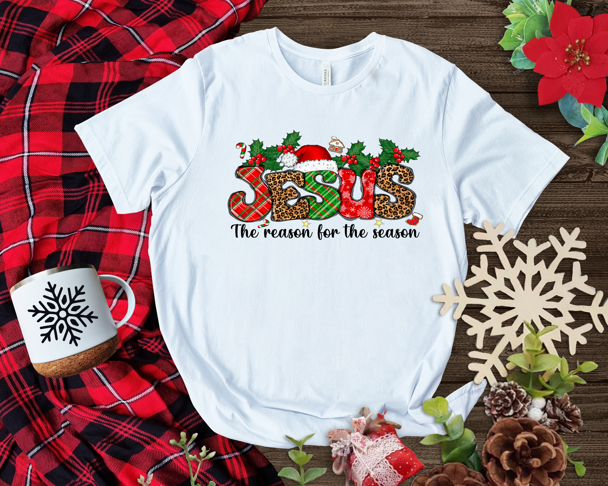 Jesus is the reason white Shirt