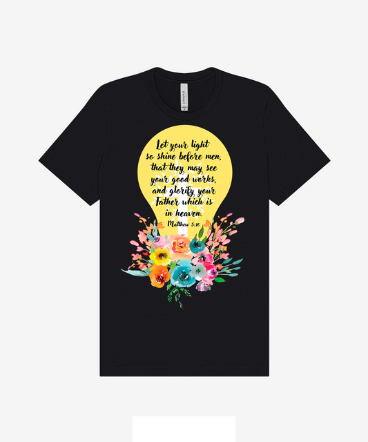 Let Your Light Shine Graphic TShirt