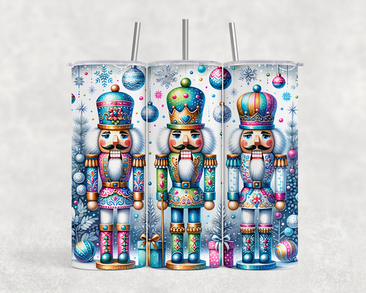 20 oz Nutcracker Tumbler - The Redheaded StoryKeeper