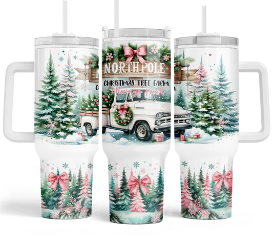 40 oz North Pole Travel Tumbler