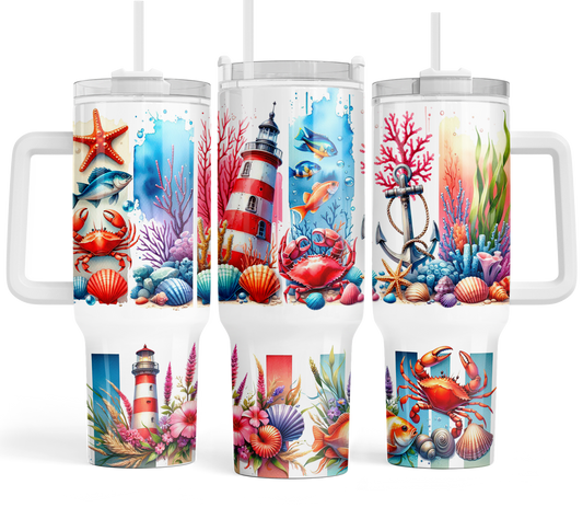 40 oz Lighthouse Big Swig Tumbler