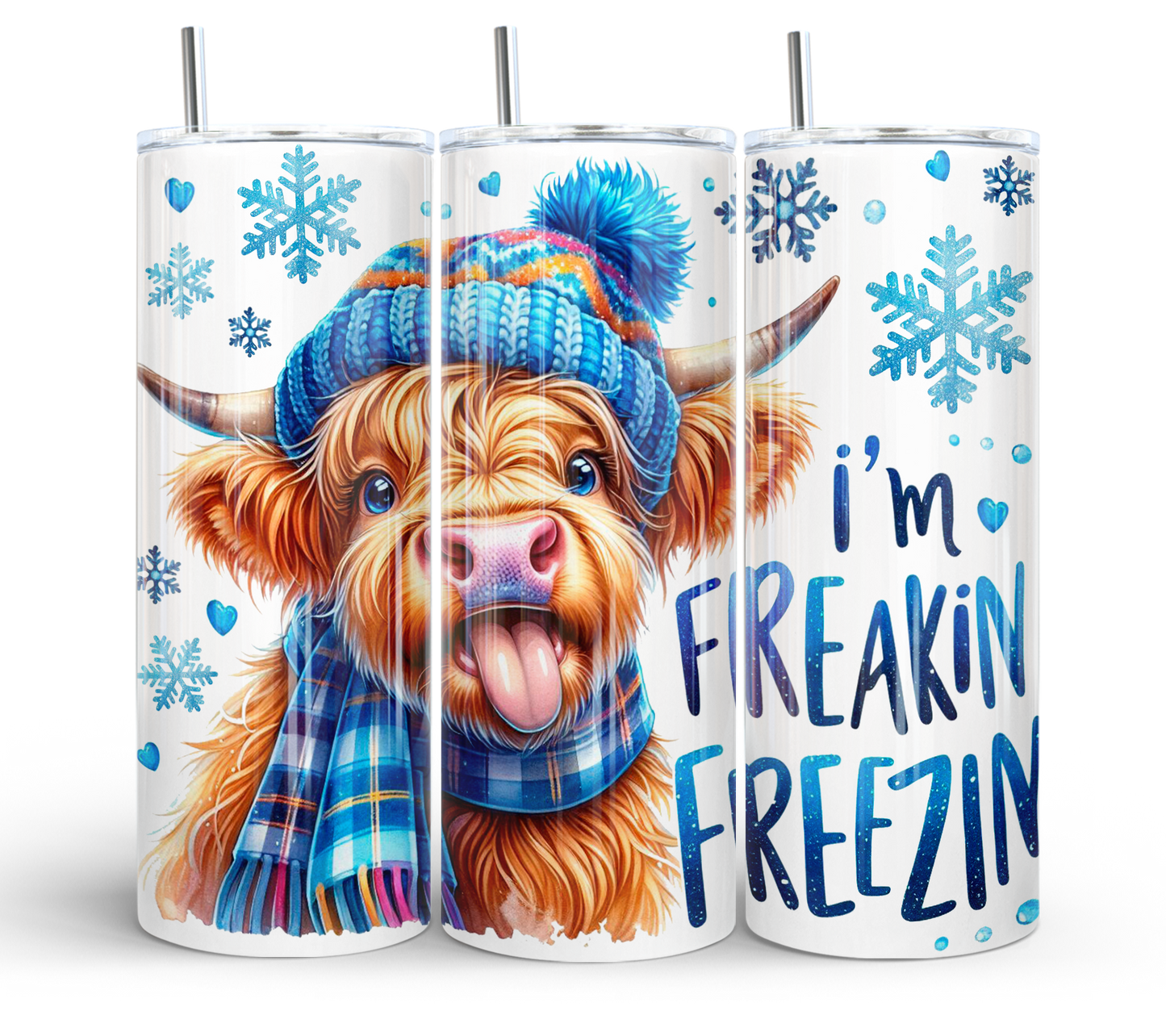 20 oz I'm Freakin Freezin Tumbler