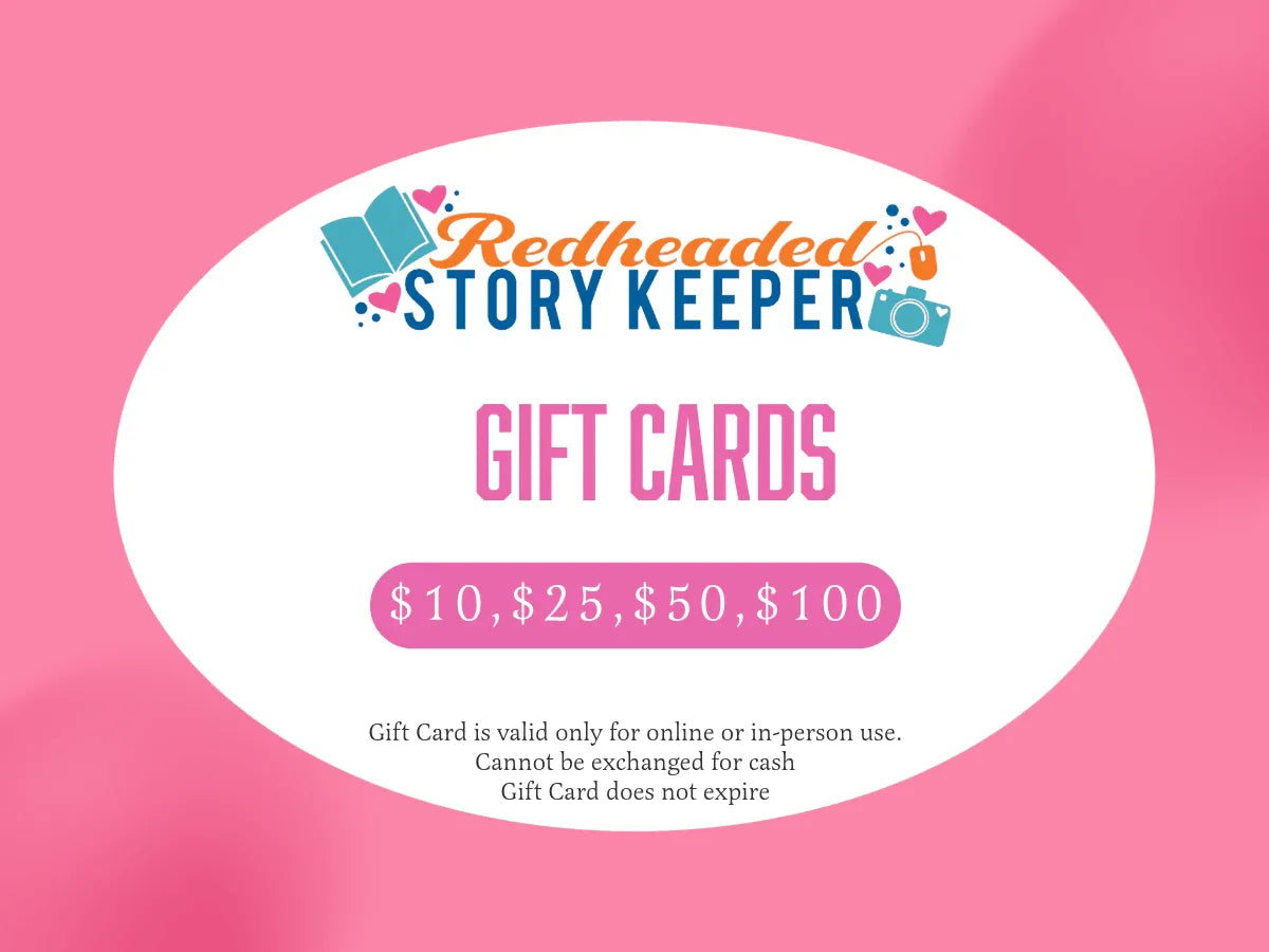 The Redheaded StoryKeeper Gift Card - The Redheaded StoryKeeper