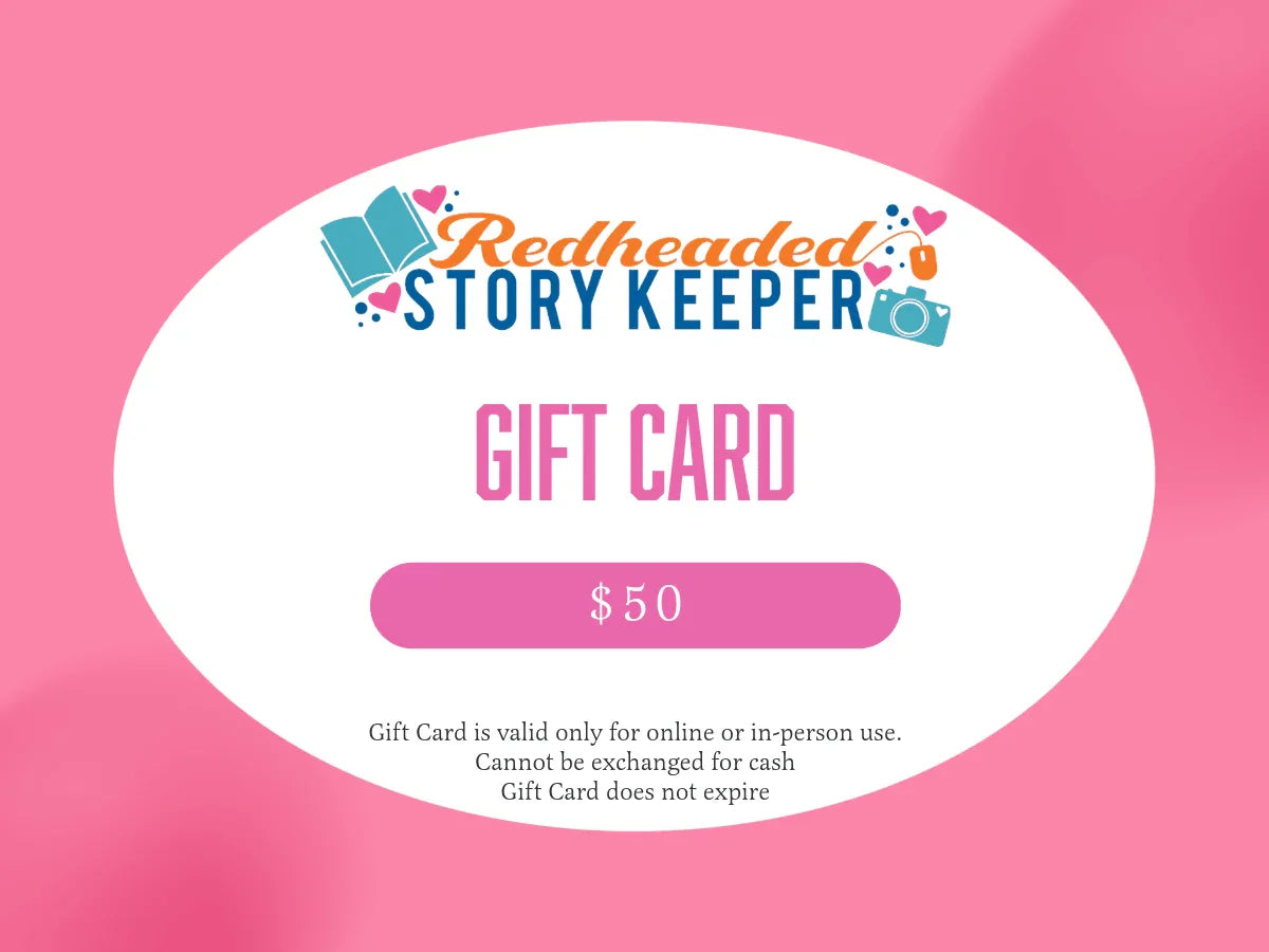The Redheaded StoryKeeper Gift Card - The Redheaded StoryKeeper