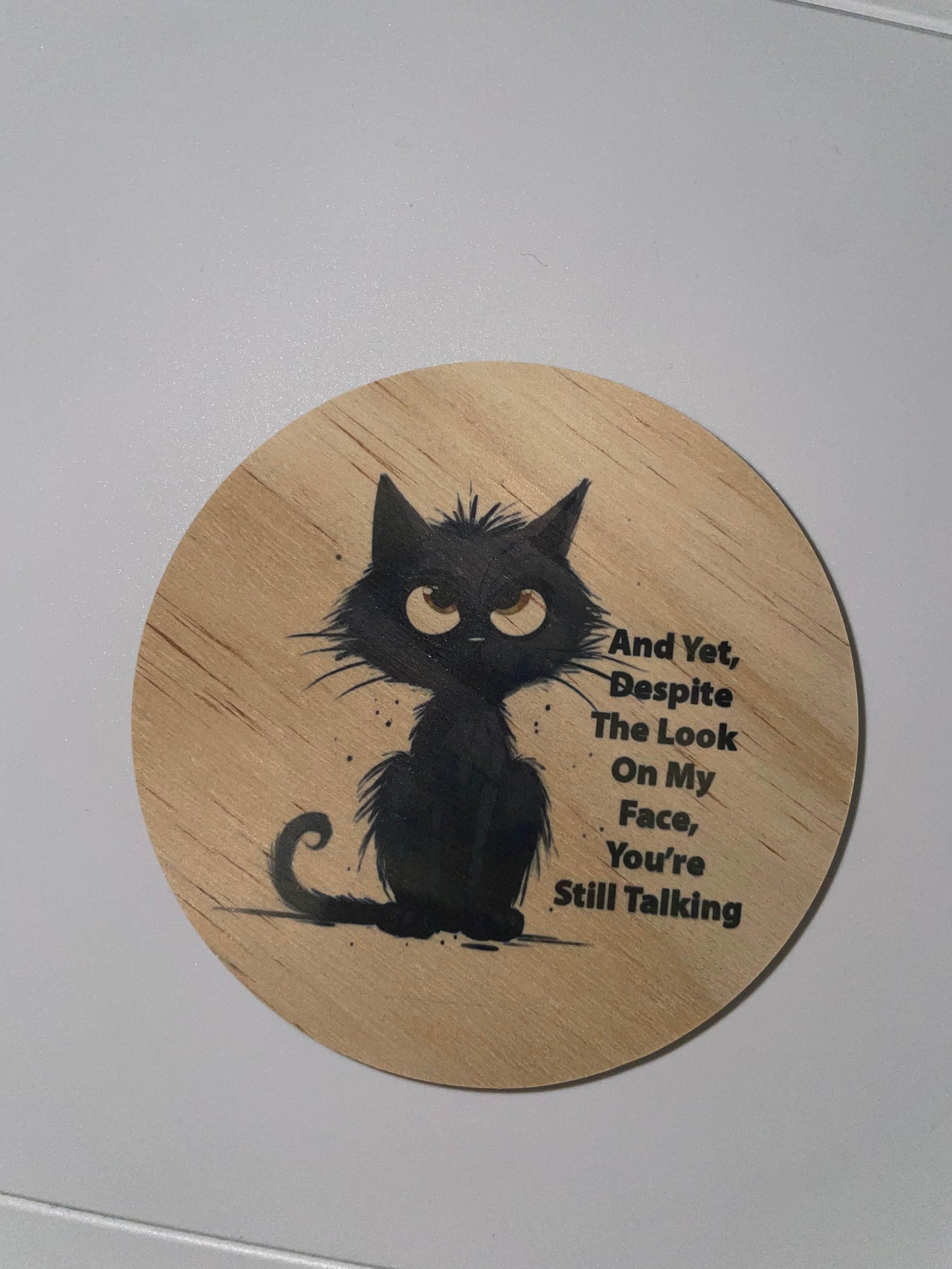 15 oz If Cats Could Talk Mug with Bamboo Lid - The Redheaded StoryKeeper