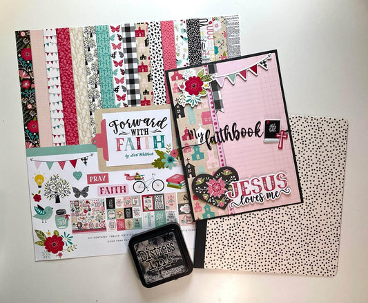 My Faithbook Scrapbook Kit - The Redheaded StoryKeeper