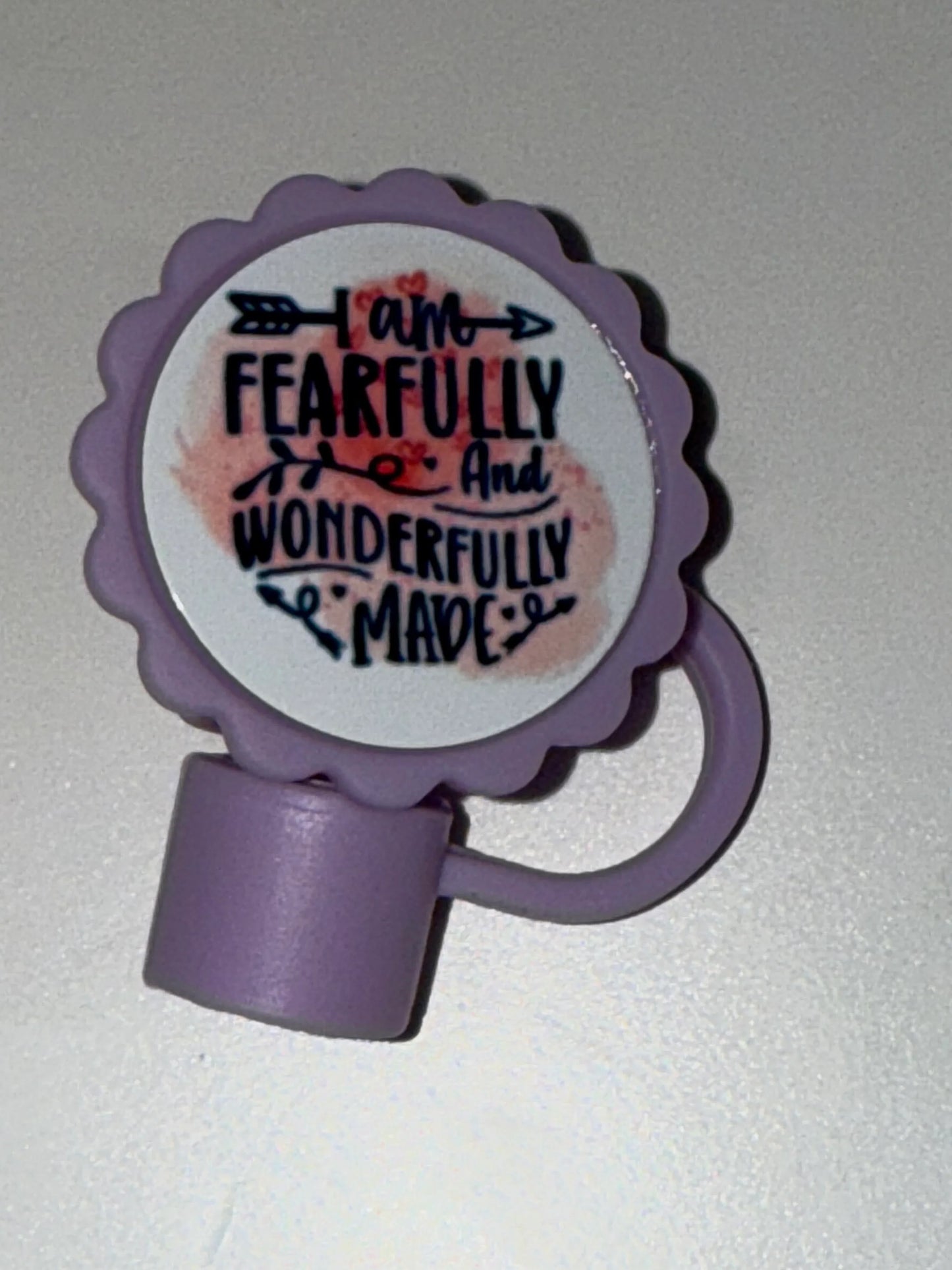 Floral Straw Toppers - The Redheaded StoryKeeper