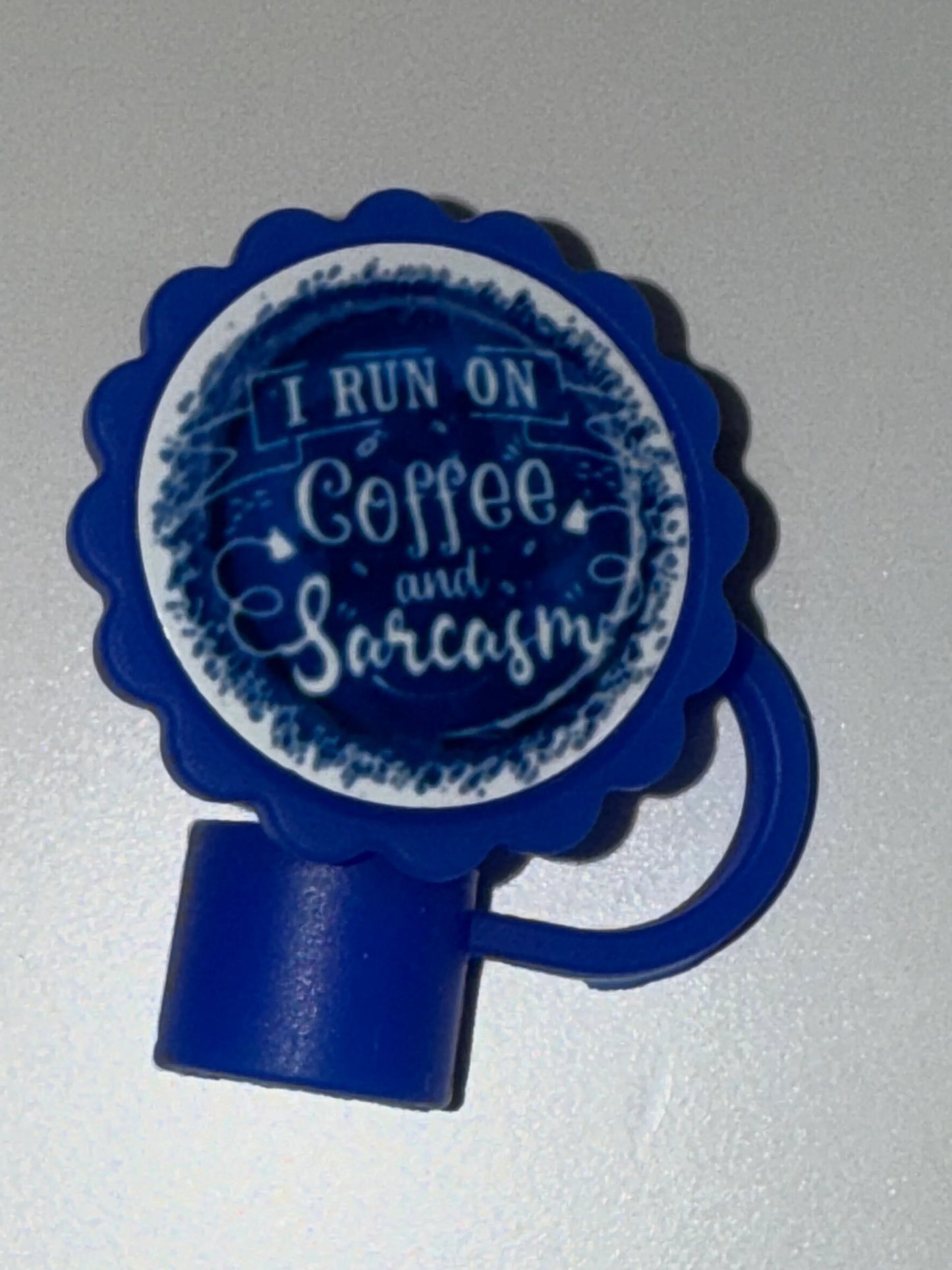 Floral Straw Toppers - The Redheaded StoryKeeper