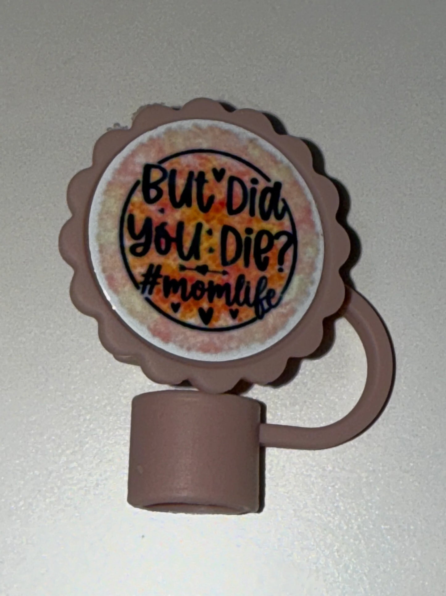 Floral Straw Toppers - The Redheaded StoryKeeper