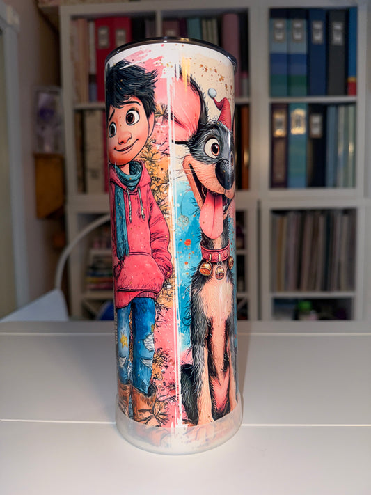 20 oz Coco Christmas Tumbler - The Redheaded StoryKeeper