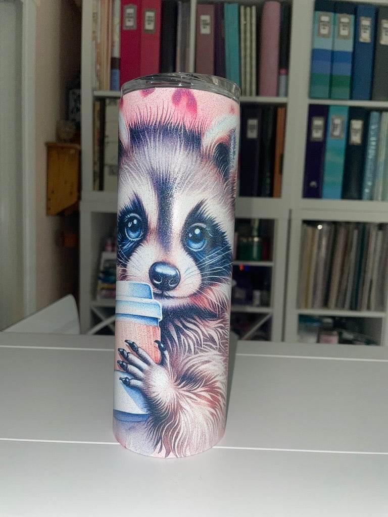 20 oz Glitter Tumbler - I'm a Delight - The Redheaded StoryKeeper