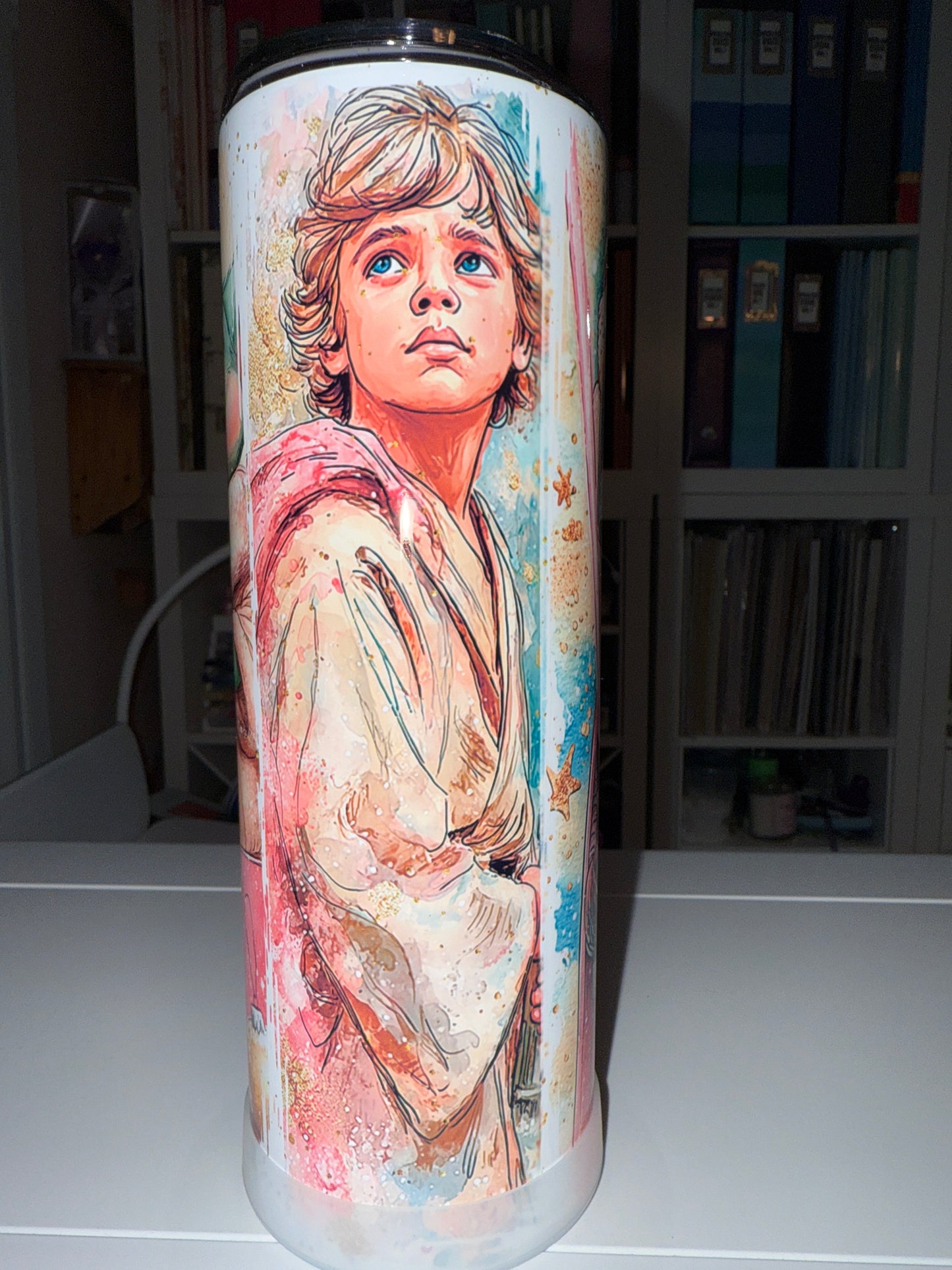 20 oz Star Wars Christmas Tumbler - The Redheaded StoryKeeper