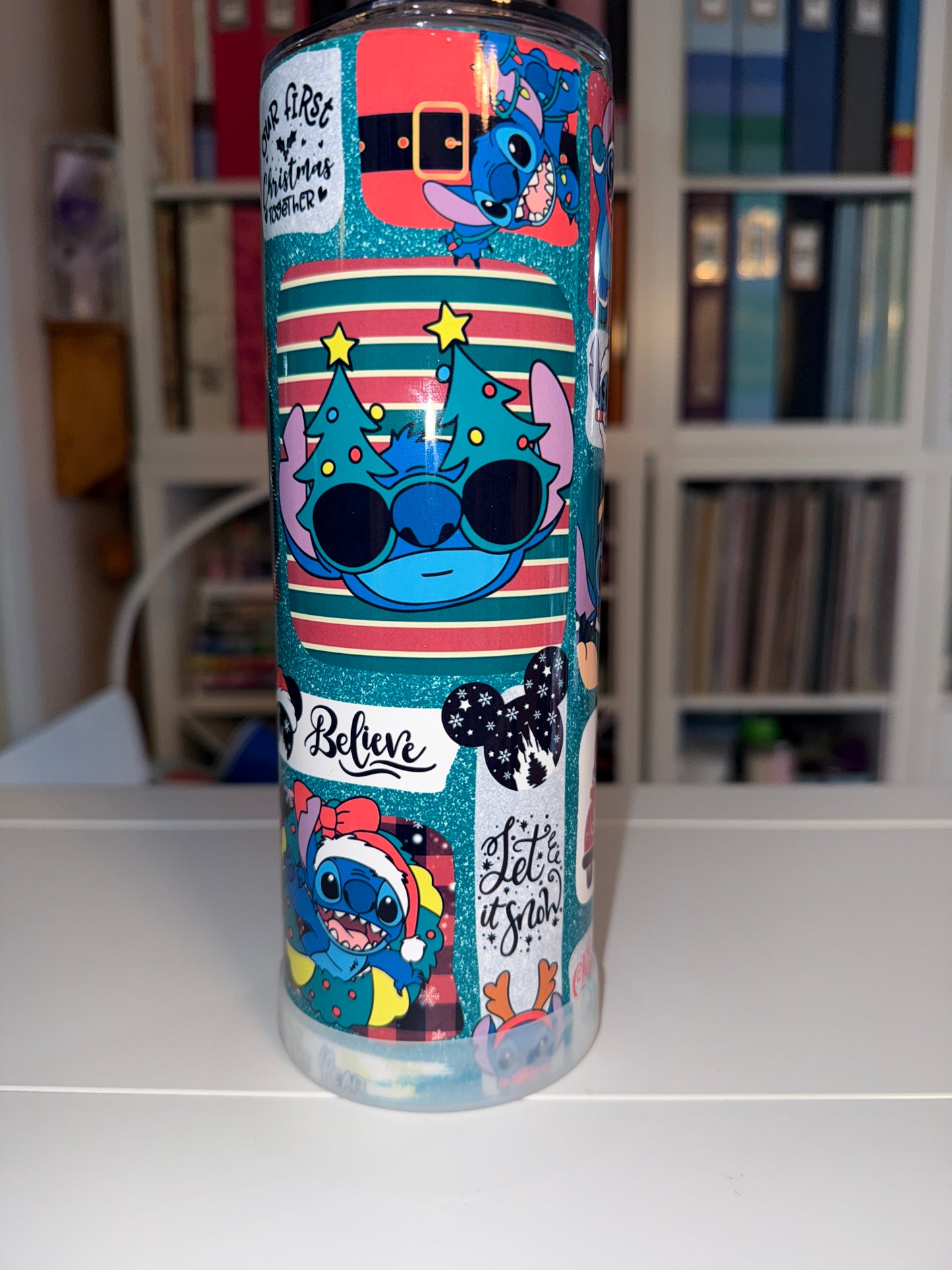 20 oz Stitch Christmas 2 Tumbler - The Redheaded StoryKeeper