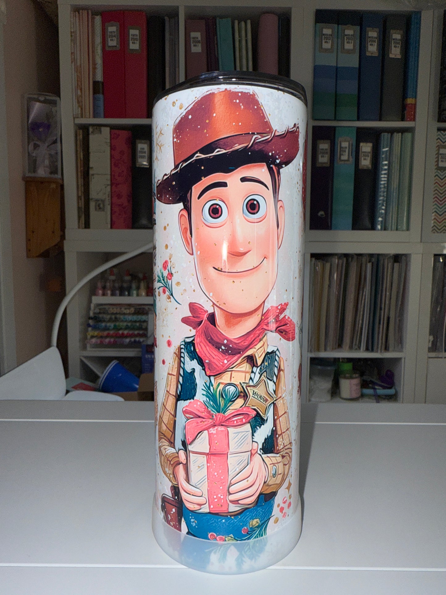 20 oz Toy Story Christmas Tumbler - The Redheaded StoryKeeper