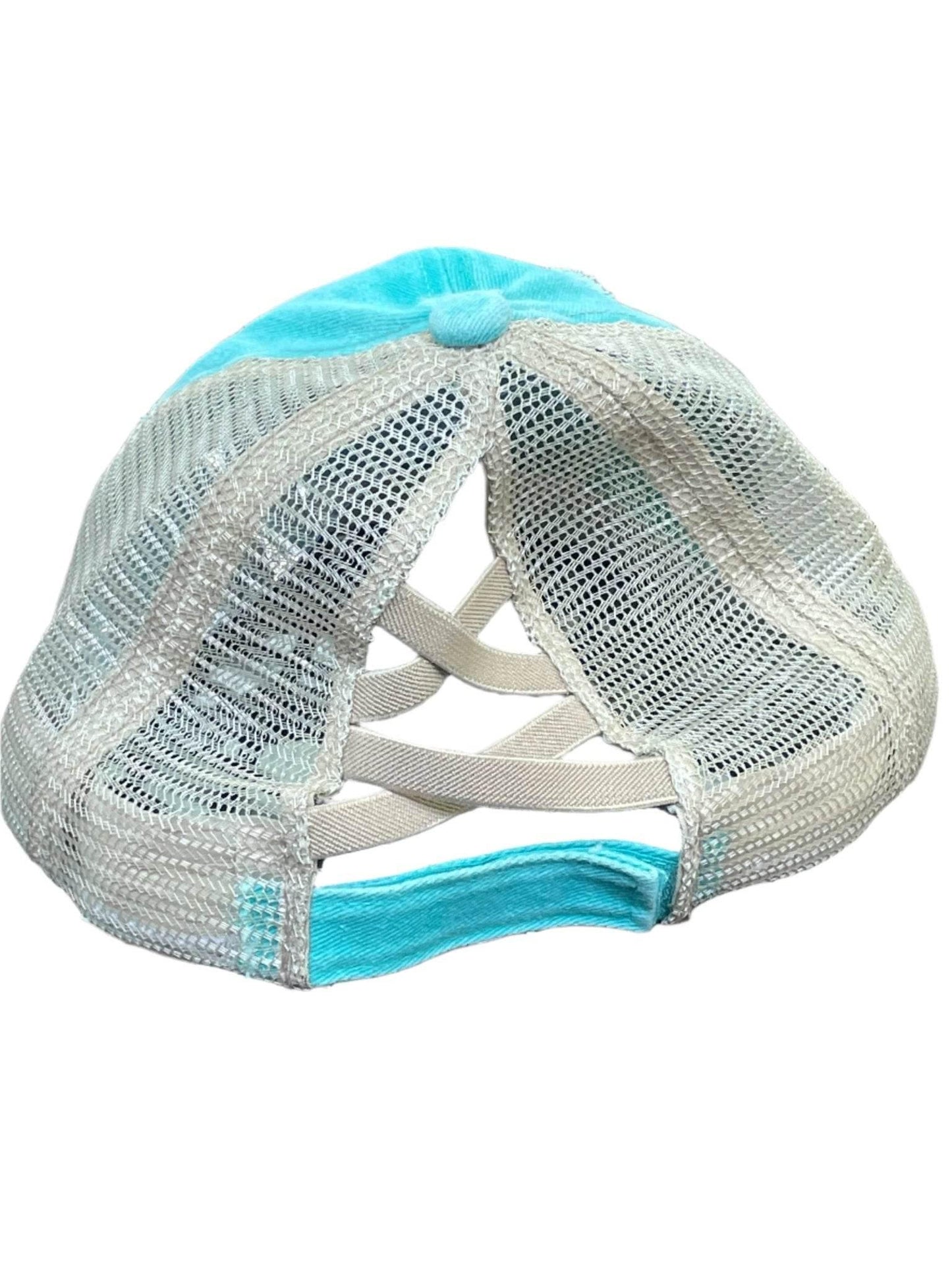 God Got My Back Distressed Ponytail Hat - The Redheaded StoryKeeper